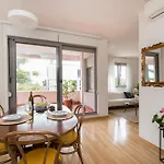 Palm Tree Superior - Specially Designed Three-room - Location Right Next To The And The Center - Beautiful Terrace アパート